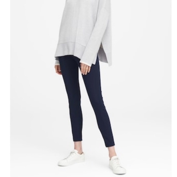 Banana Republic Pants - Banana Republic Devon Blue Legging Ankle Pants NWT